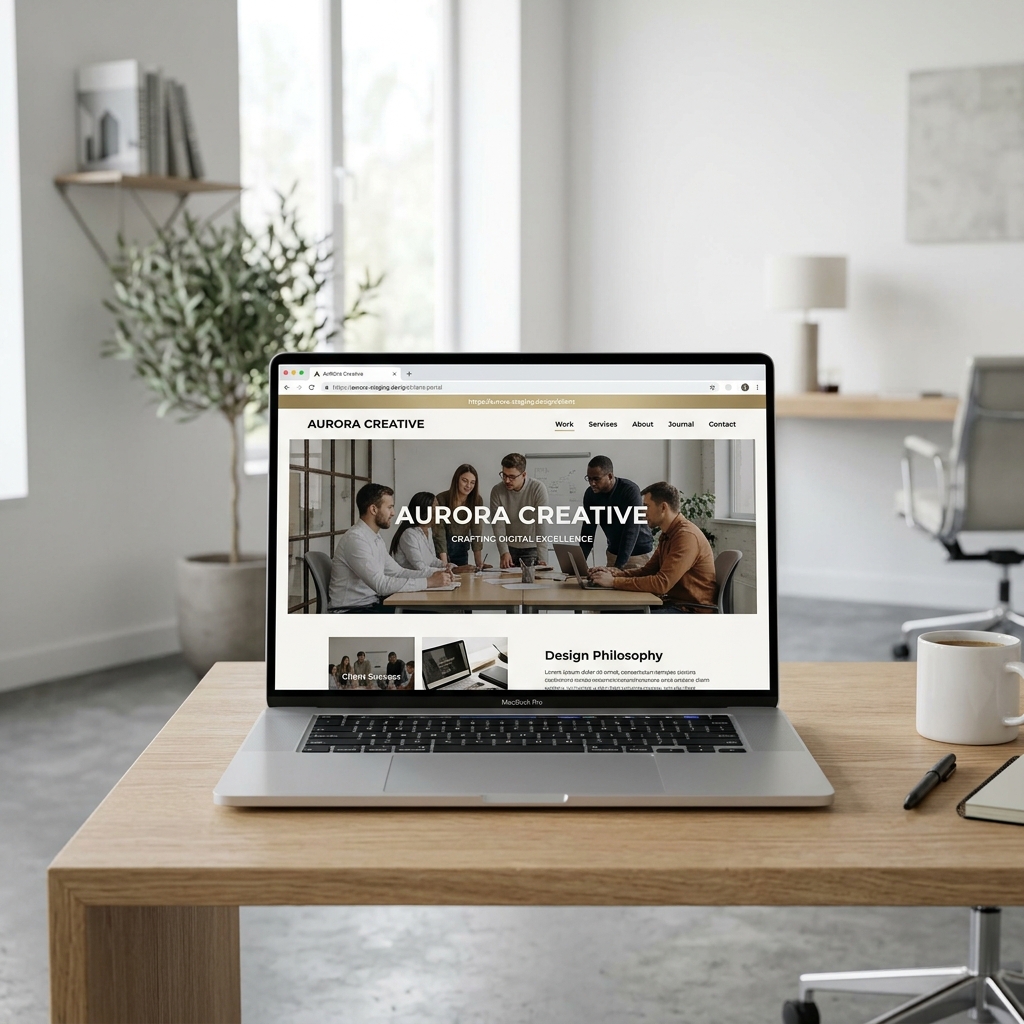 Staging Preview Mockup
